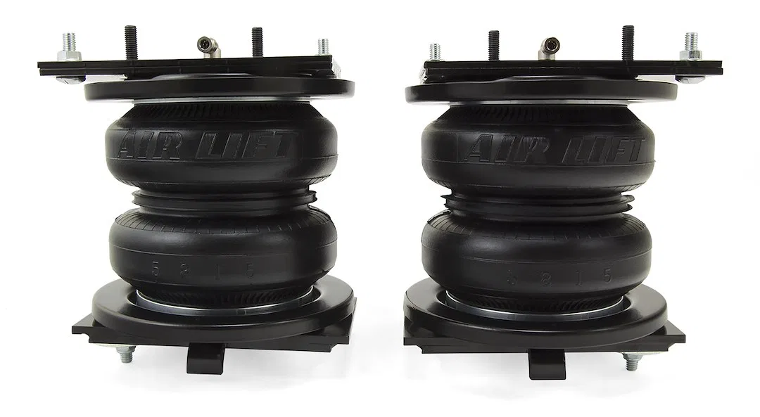 57589 – AIR LIFT Helper Spring Kit, Air Spring Frame Mount Up To 7,500 Pounds Of Leveling Capacity Air Adjustable Fro...